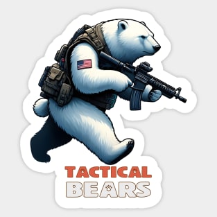 Tactical Bears Sticker